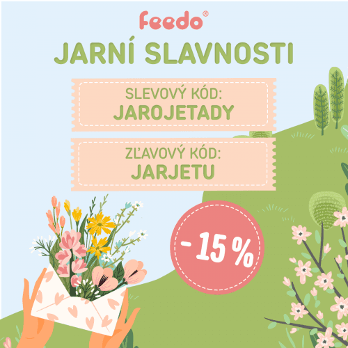 Slávnosti jari na Feedo.sk a zľava 15%